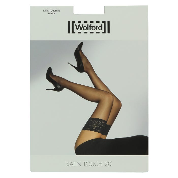 Wolford-Stay-up Satin touch 20 DEN
