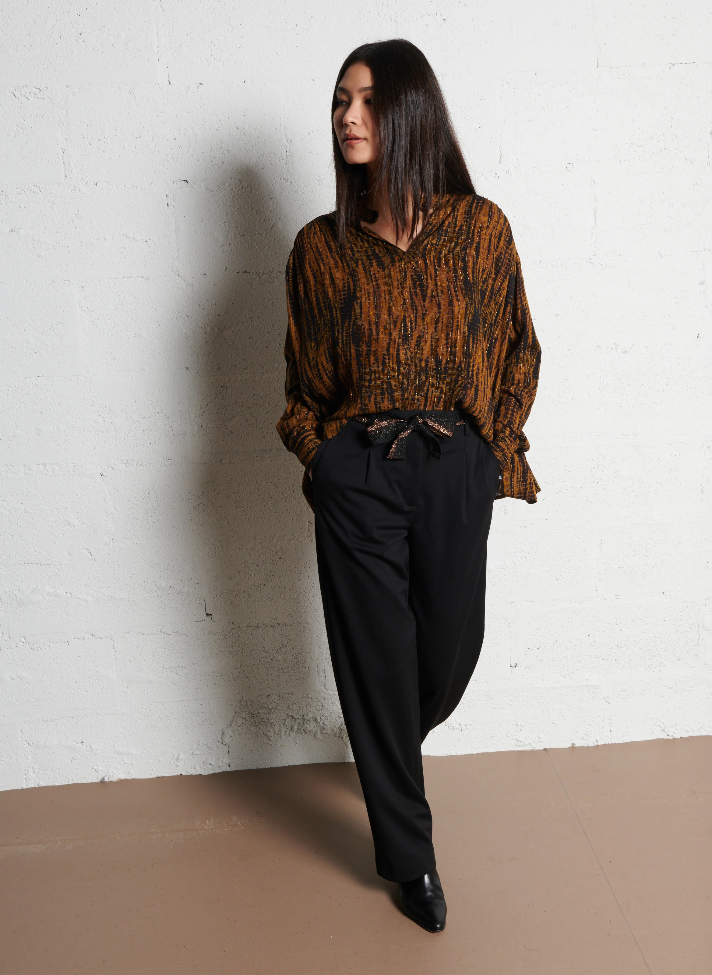 IGOR - Pantalon droit | Noir