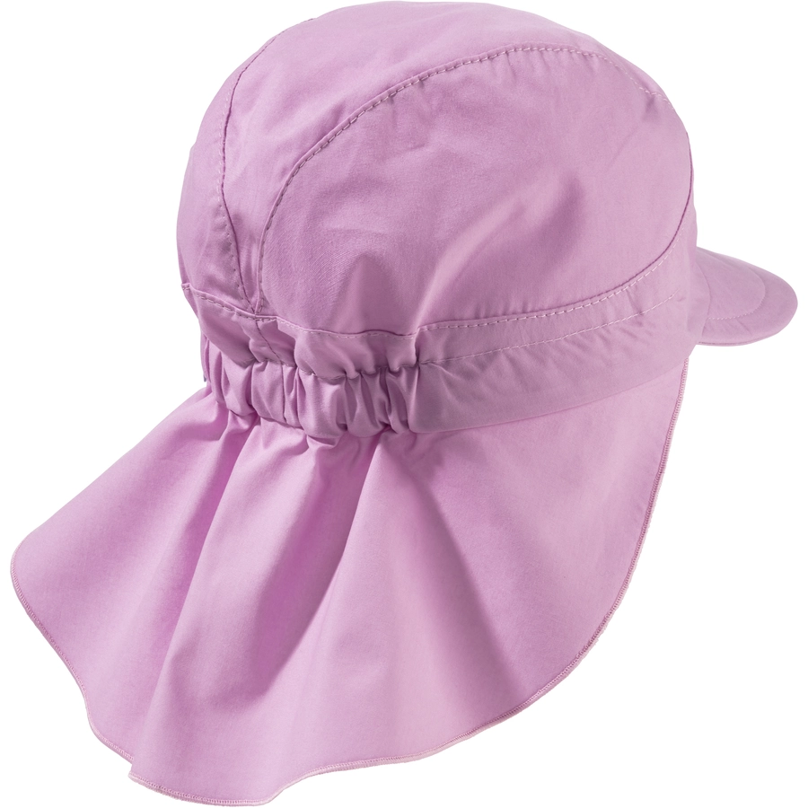Sterntaler Schirmmütze mit Nackenschutz blütenrosa