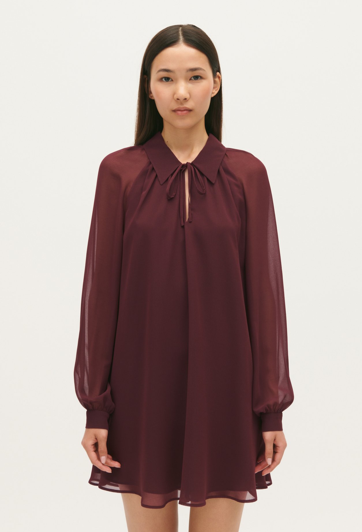 Robe courte fluide