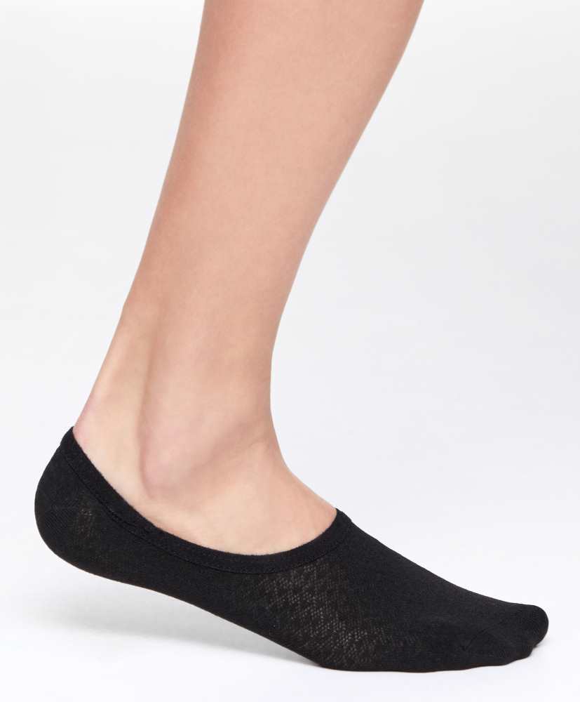 3 pares de meias esportivas Footies de poliamida
