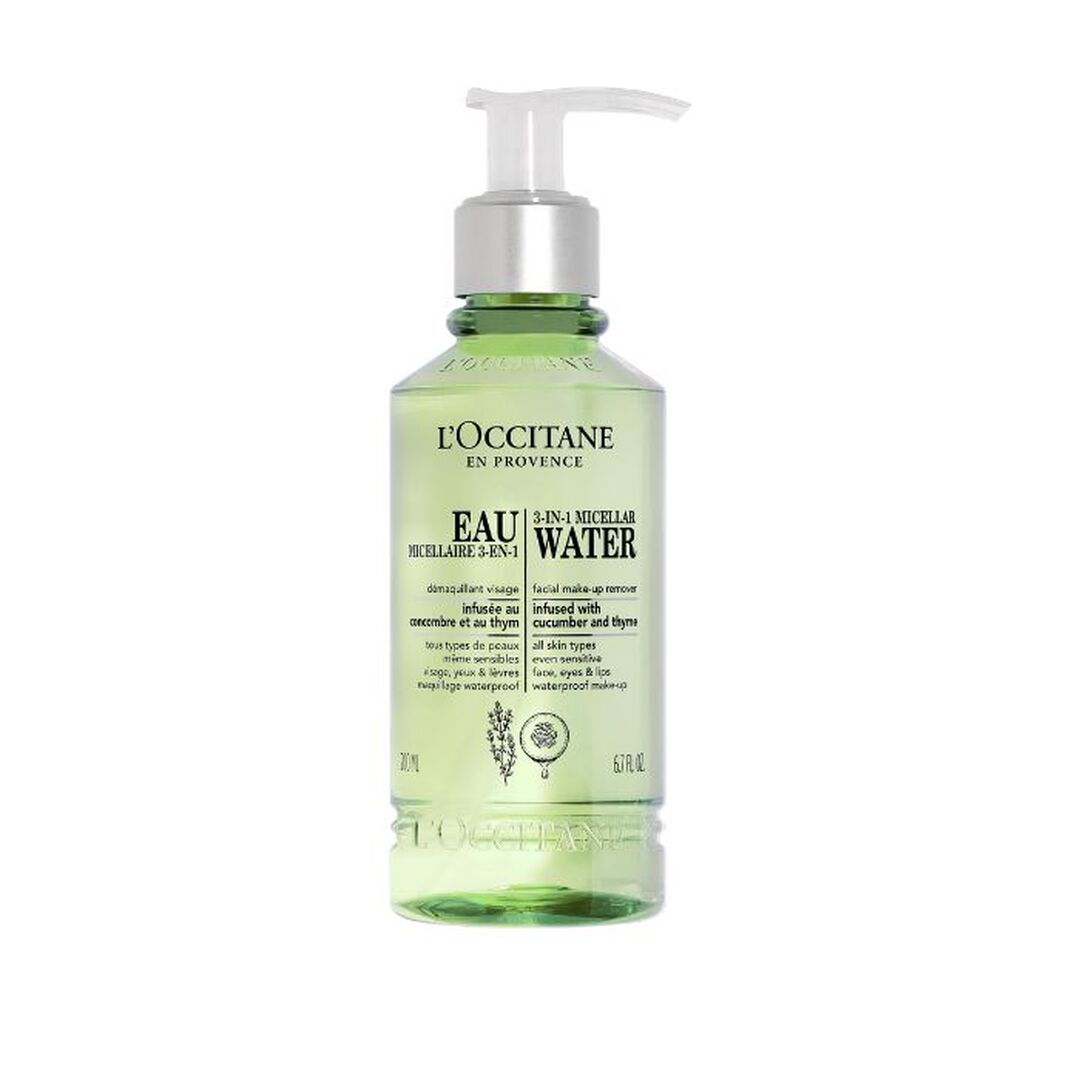 L'OCCITANE  Água Micelar 3-em-1 - 200ml