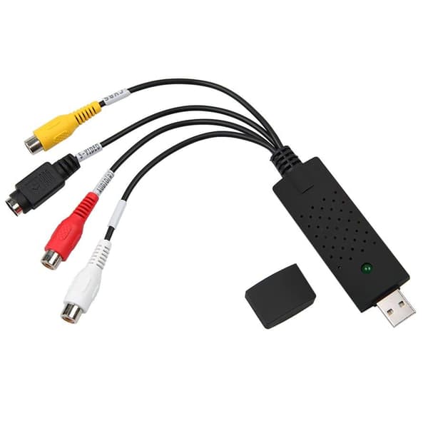Adapter for USB til RCA og S-Video