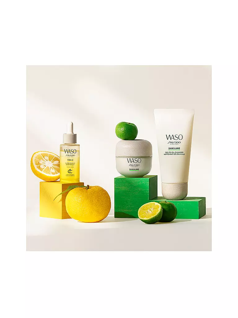 SHISEIDO Gesichtscreme - WASO YUZU-C Glow-On Shot 28ml keine Farbe