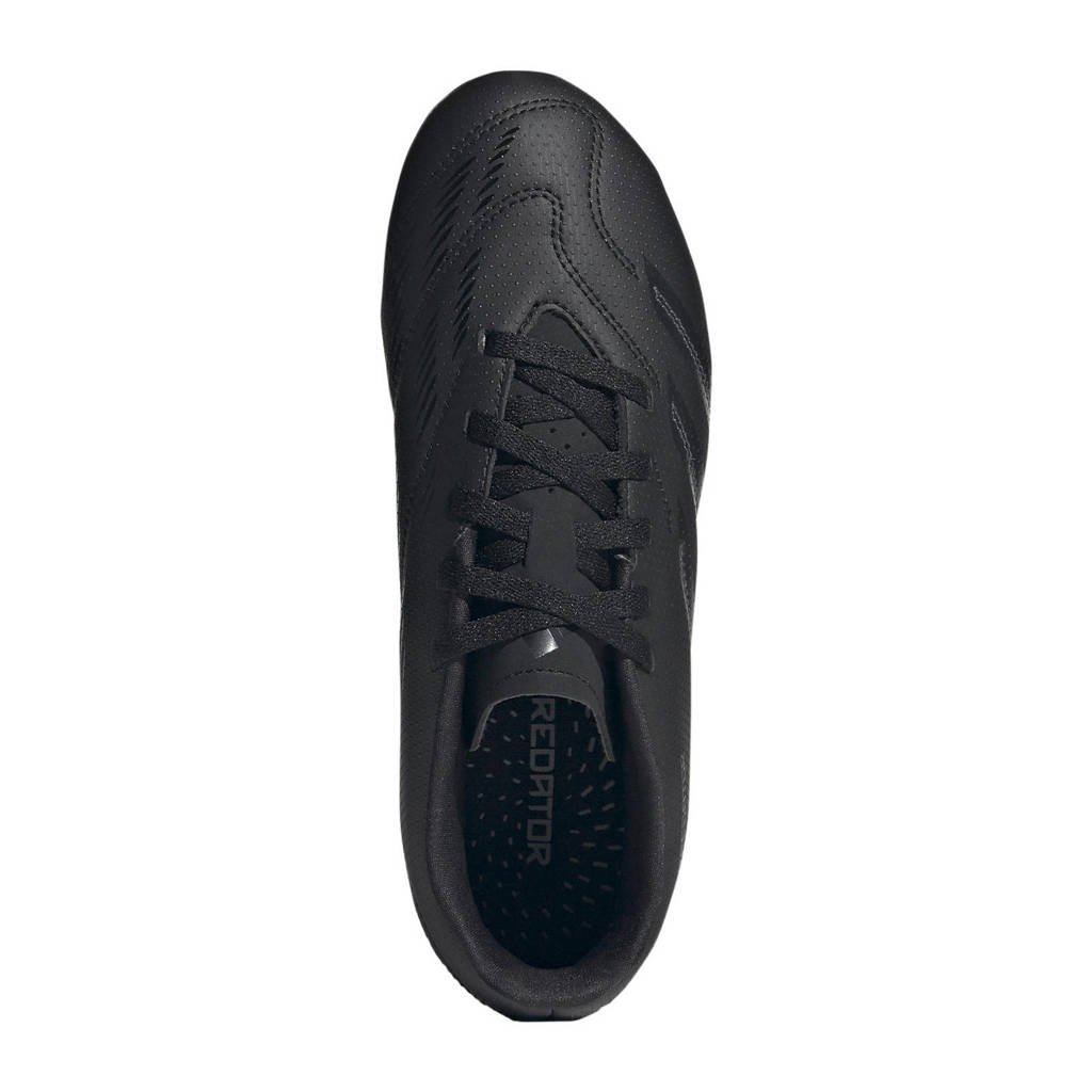 adidas Predator Club TxG junior voetbalschoenen zwart/antraciet