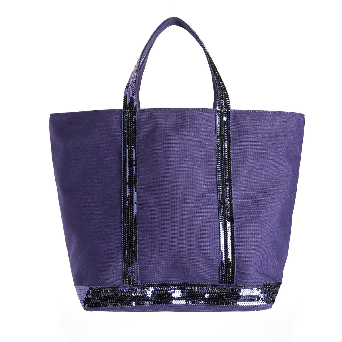 VANESSA BRUNO<br>Bolsa de tecido com lantejoulas