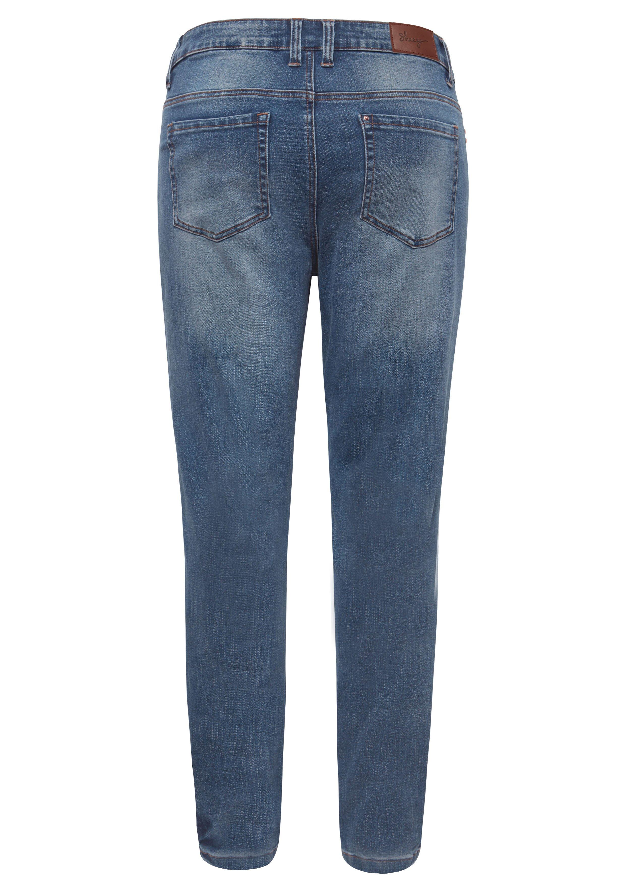 Skinny Stretch-Jeans mit Bodyforming-Effekt