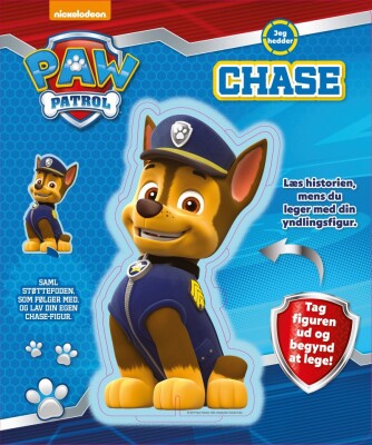 Paw Patrol - Chase - Figur Og Historie - Bog