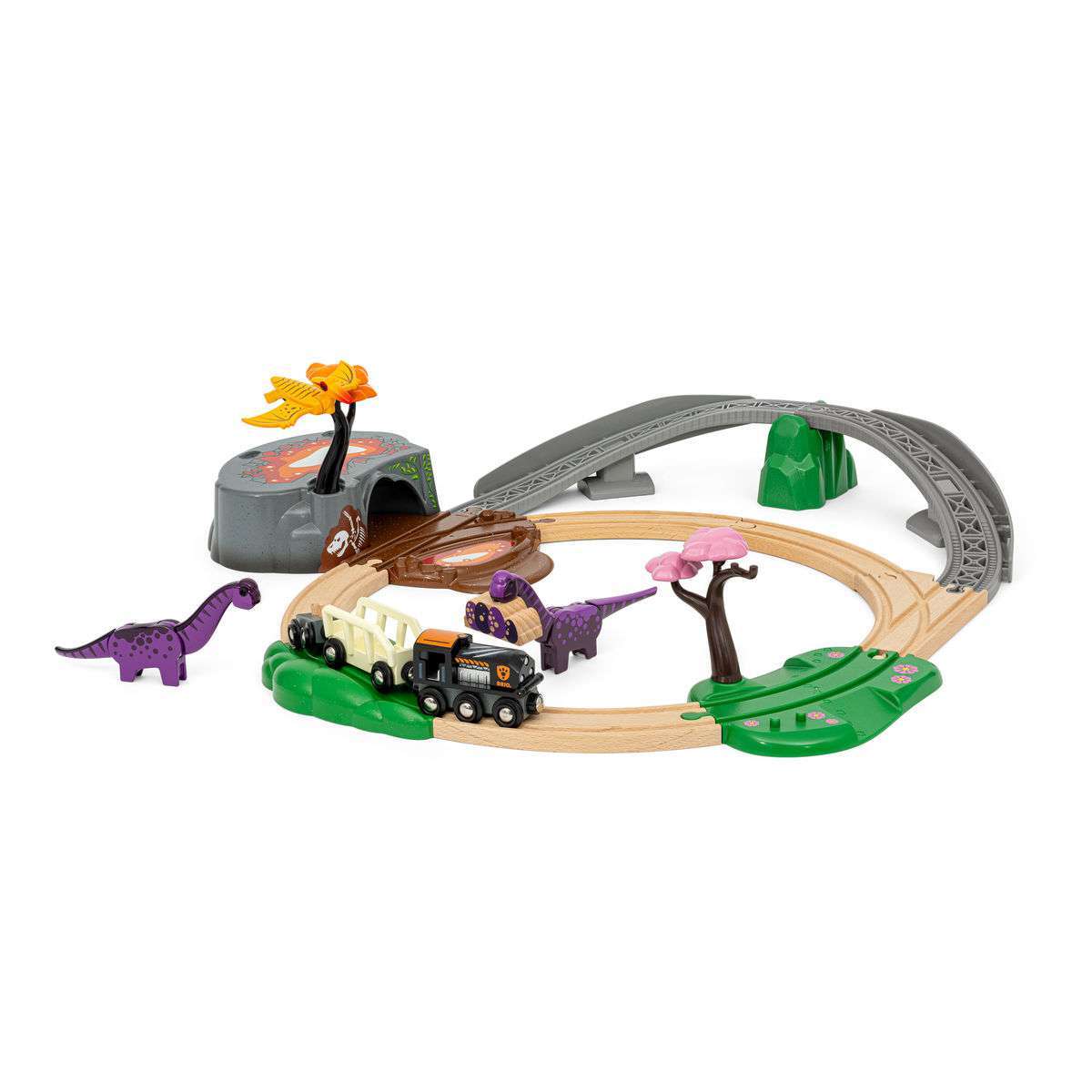 BRIO Spiel Dinosaurier Abenteuer-Set