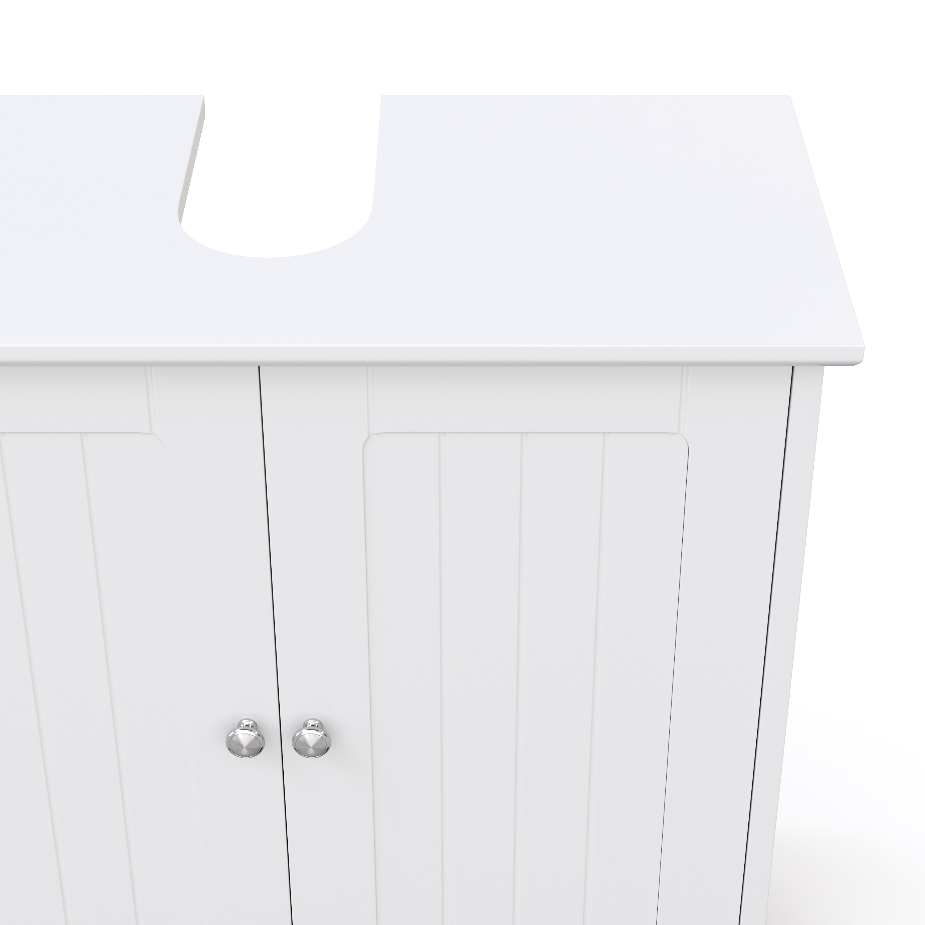 Waschbeckenunterschrank 60 x 29 x 60 cm weiss