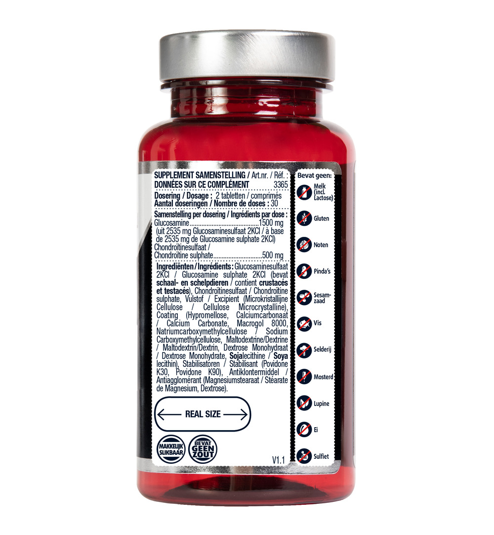 Lucovitaal Glucosamine Chondroïtine (60 tabletten)