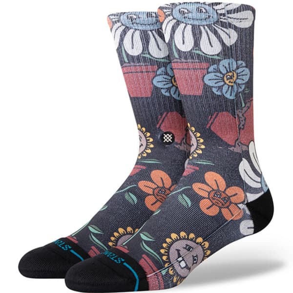 Chaussette STANCE PLANTED CREW BLACK