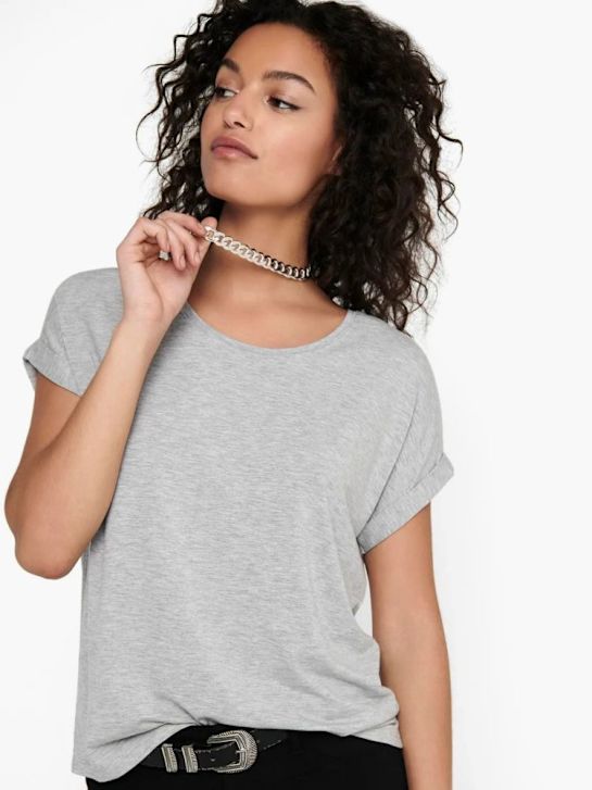ONLY T-Shirt Grau