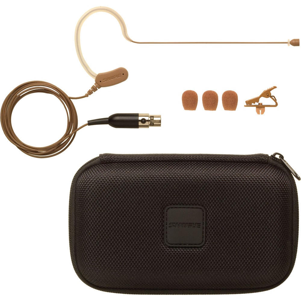 Shure MX153C/O-TQG headset microfoon