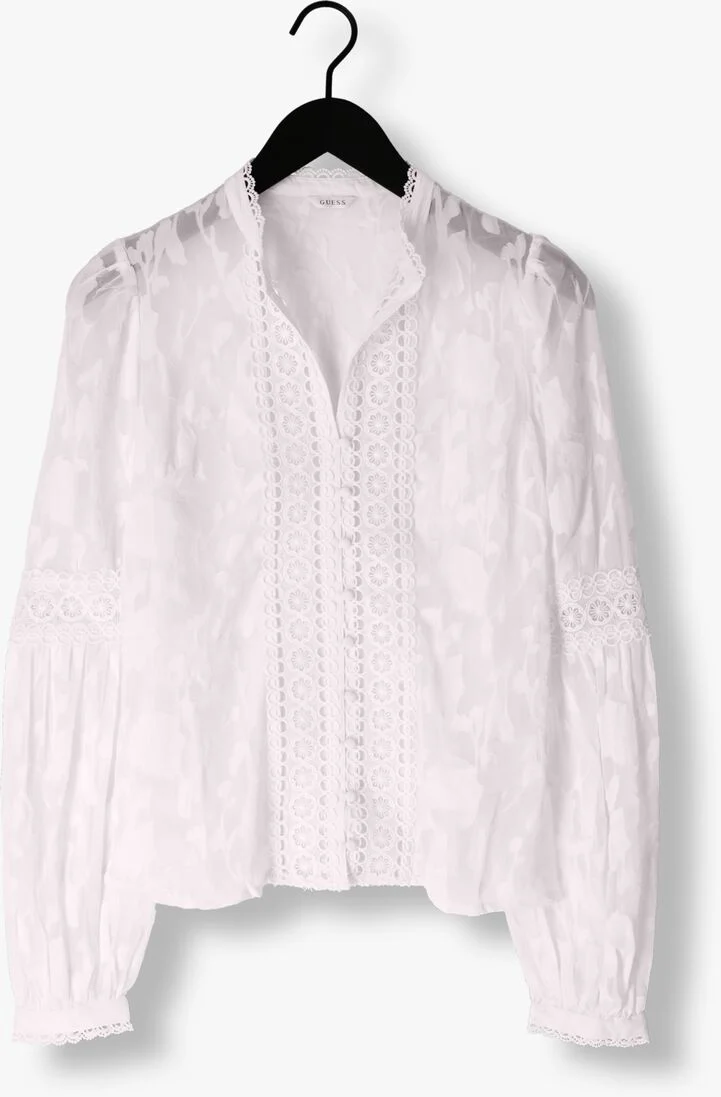 GUESS witte guess top ottavia top