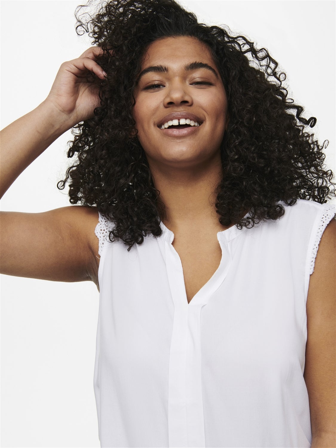 CARMUMI Top White