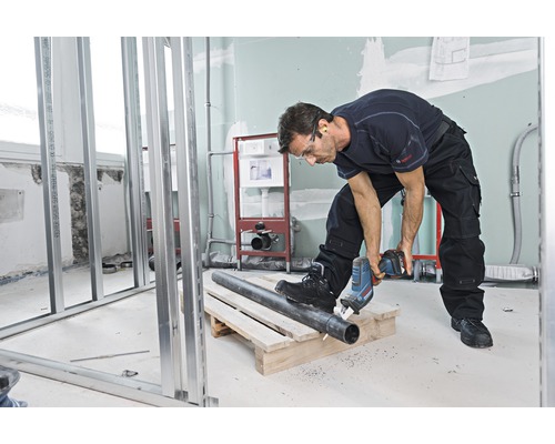 Bosch Professional GSA 18 V-LI accu-reciprozaag inclusief L-BOXX 238, 1 x S 2345 X reciprozaagblad (voorloopzaag voor hout) en 1 x S 123 XF reciprozaagblad (voorloopzaag voor metaal), zonder accu en oplader