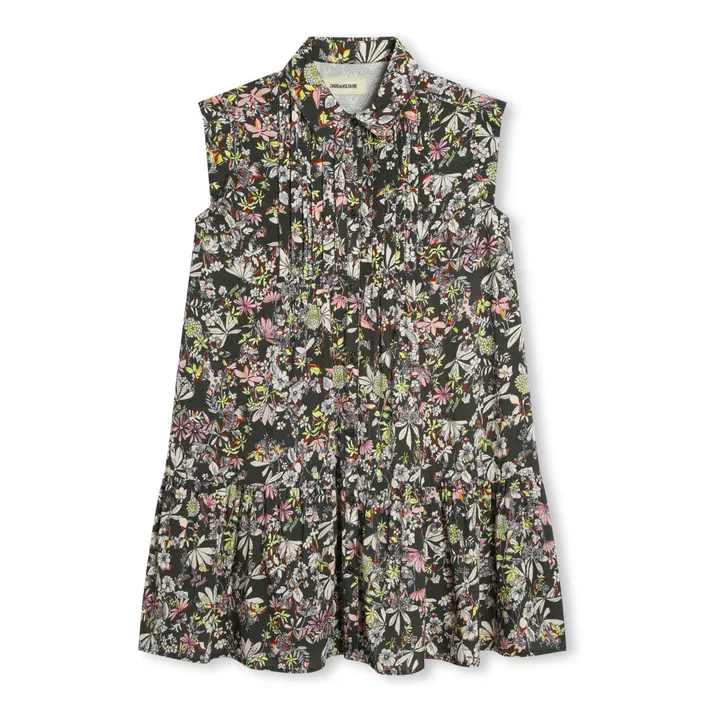 Zadig & Voltaire Robe Karo Fleurie | Kaki foncé