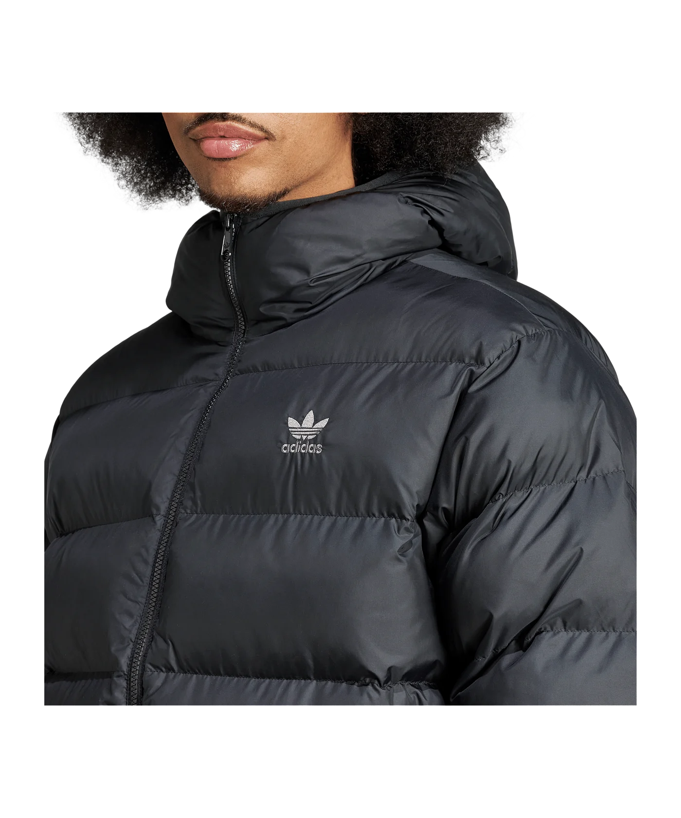 adidas Originals Commercial Puff Daunen Jacke Schwarz