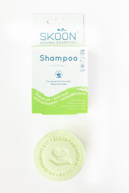 Skoon Solid shampoo anti-roos (90 gr)