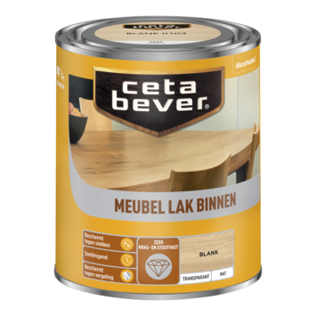 CetaBever meubellak mat transparant 750 ml