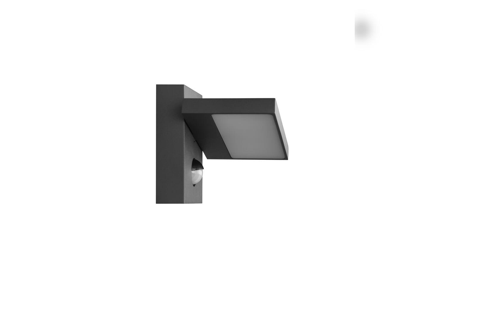 Horton Wandleuchte grau 226369142, B/H: 15/12 cm