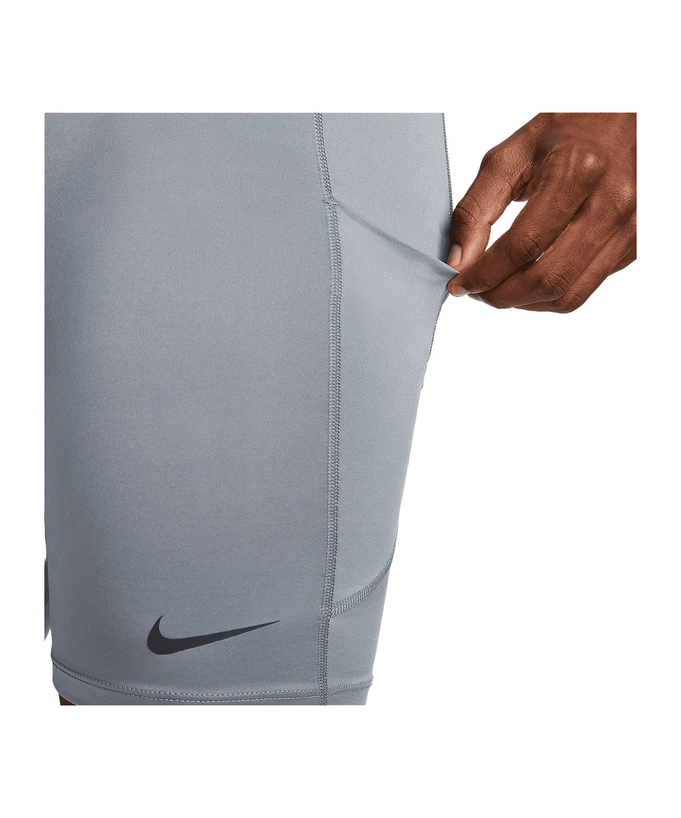 Nike Pro Long Short Grau F084