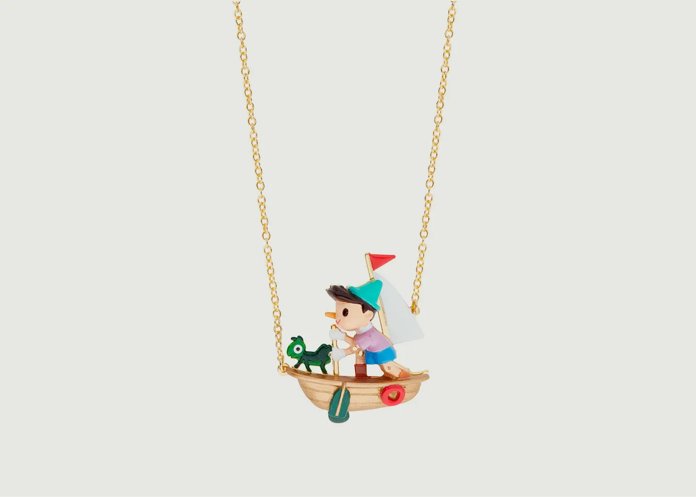 Collier Piccolino, Pinocchio et cricket N2
