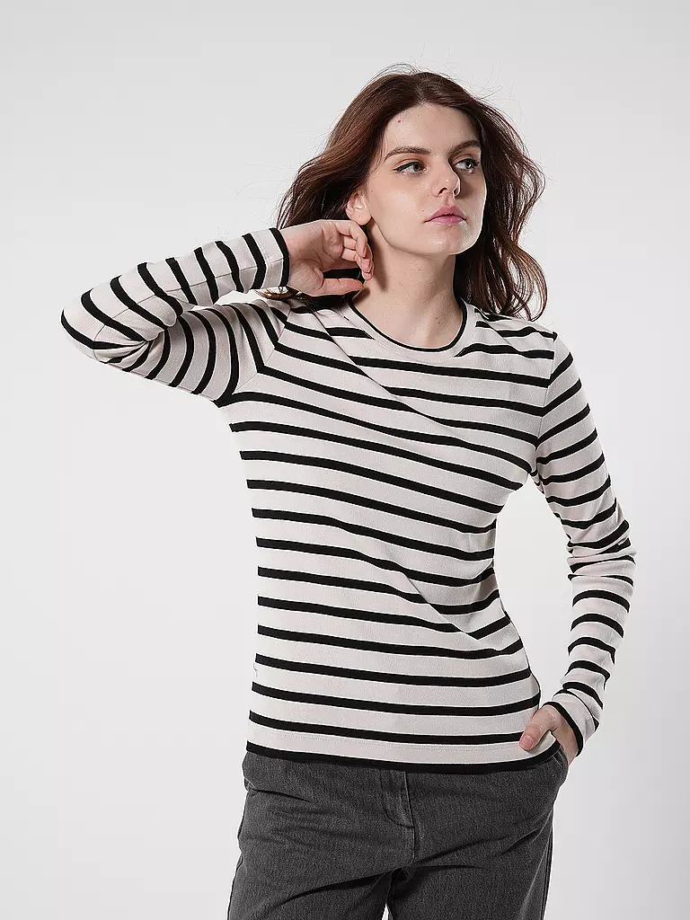 LUISA CERANO Langarmshirt  weiss