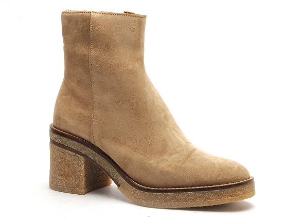 Alpe boots bottine talons femme 2626 beige