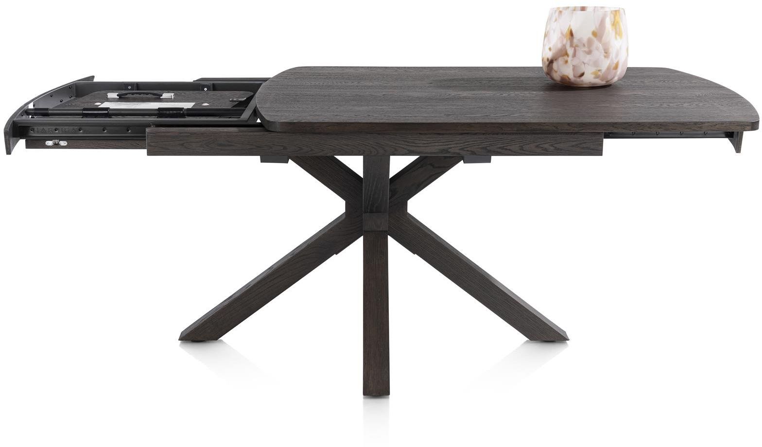 Henders en Hazel Nyon Uitschuiftafel Basalt 140cm