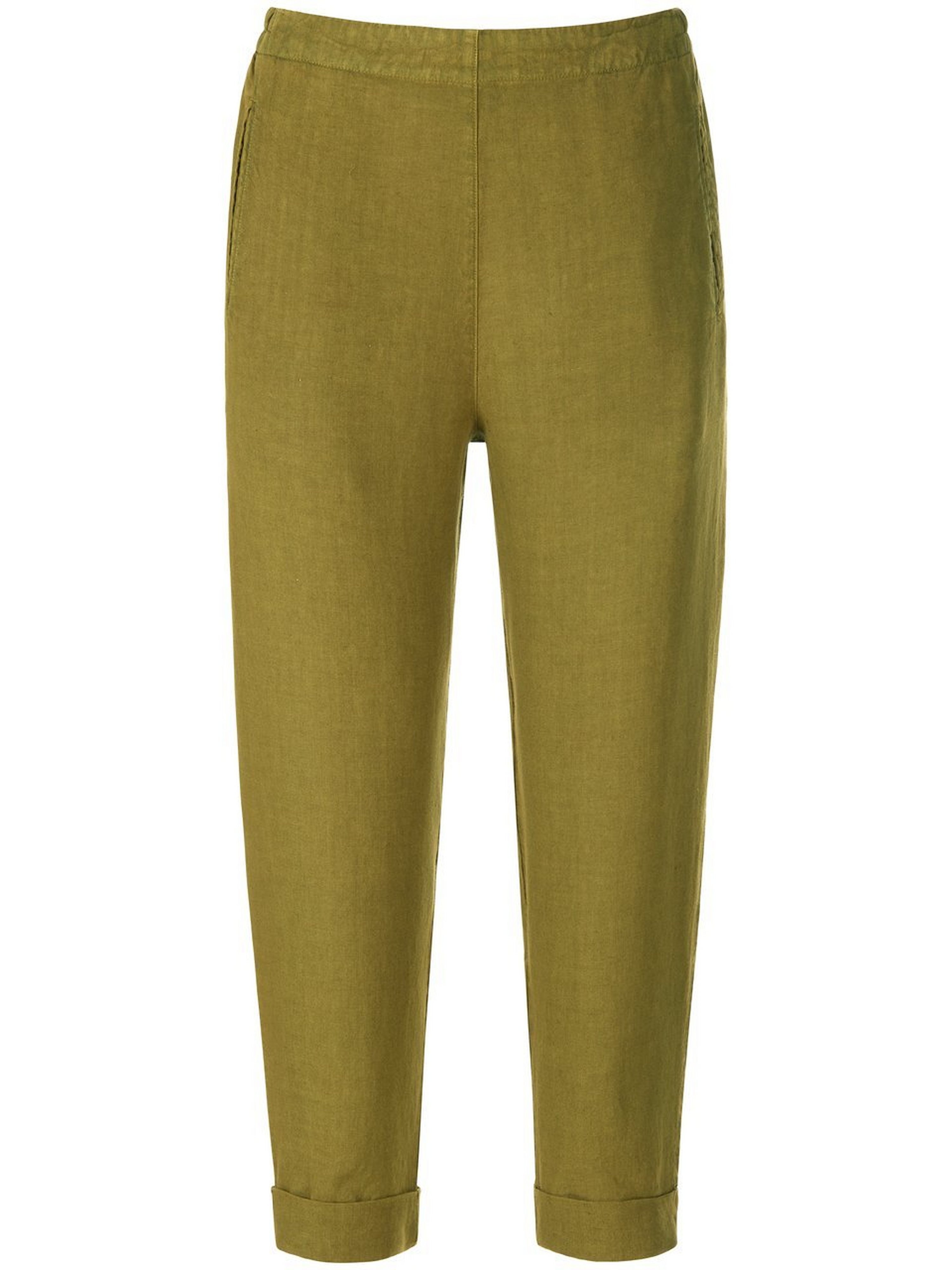 7/8-Hose aus 100% Leinen