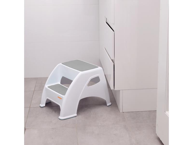 DREAMBABY Zweistufenschemel Todler and Me Grau Trittschemel 2-Stufen Toddler and Me