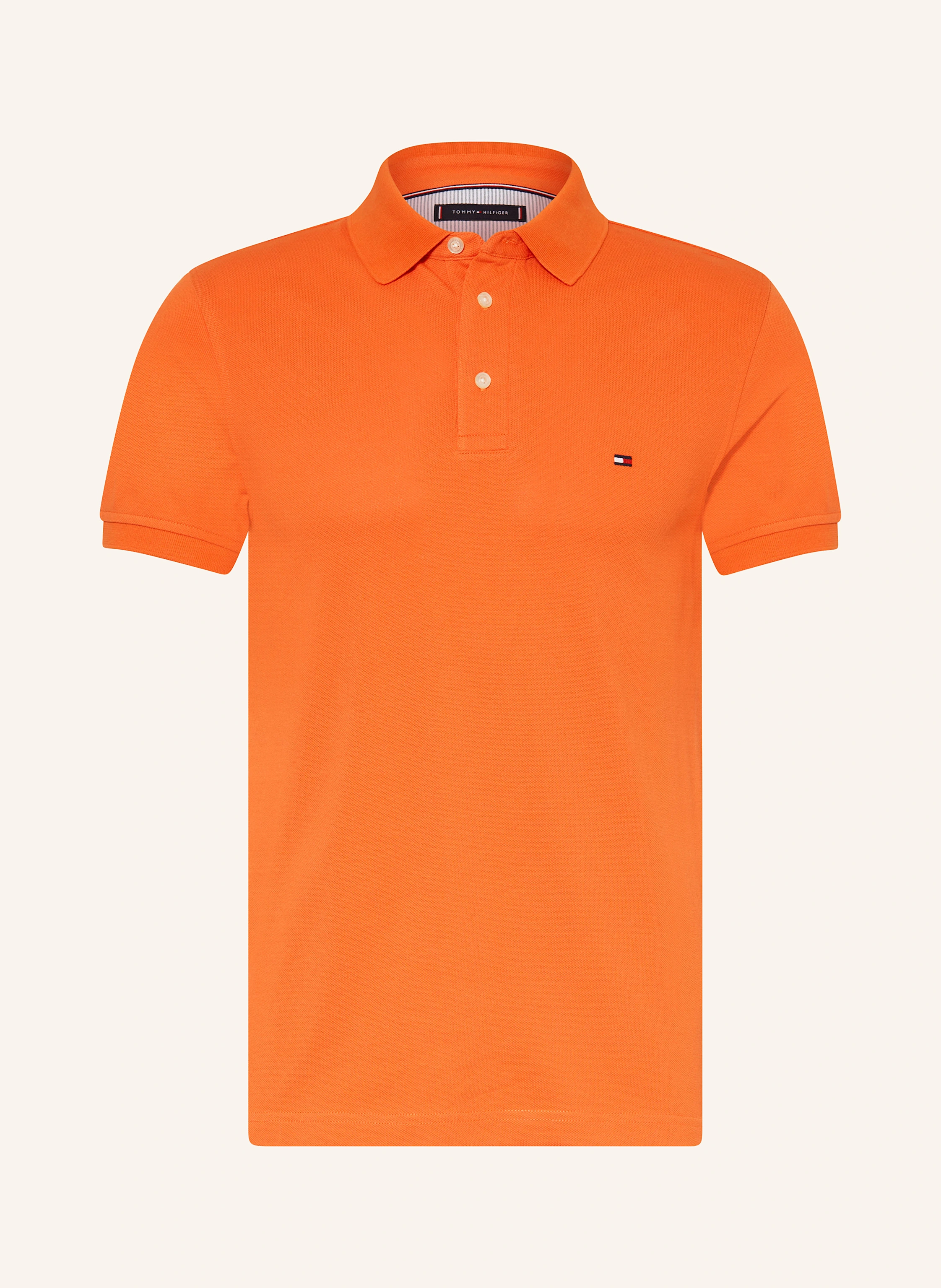 TOMMY HILFIGER Piqué-Poloshirt Slim Fit