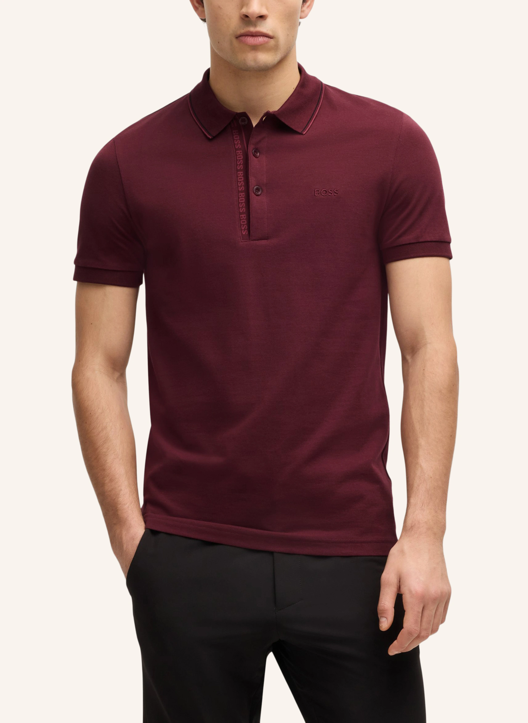 BOSS Poloshirt PAULE 4 Slim Fit