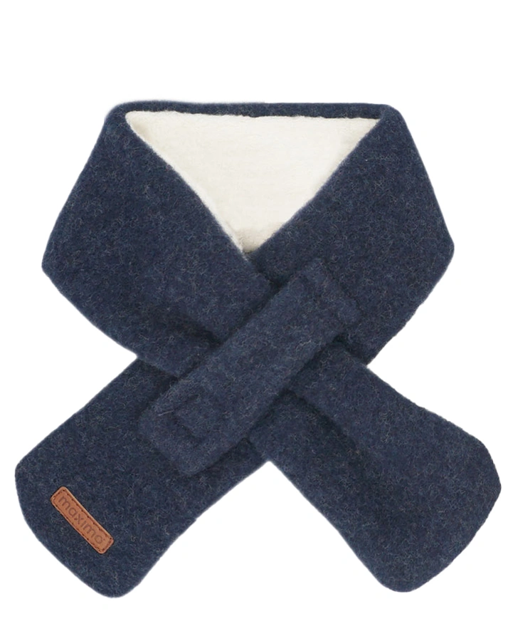 Steckschal BABY NATURAL in  navy meliert