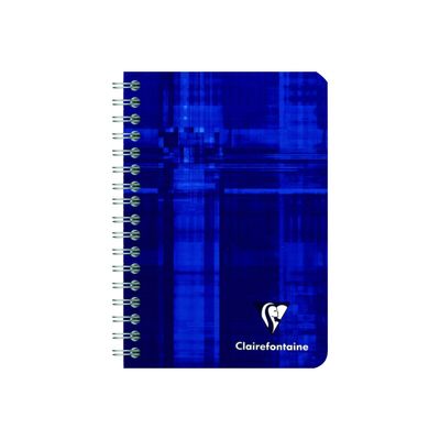 Clairefontaine - Carnet à spirale 9 x 14 cm - 100 pages - petits carreaux (5x5 mm) - disponible dans différentes couleurs
