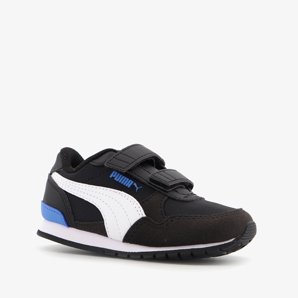 Puma ST Runner V3 kinder sneakers zwart/blauw