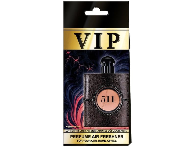 CARIBI VIP-Class Perfume Nr. 511 Echtes Parfum für Auto, Büro, Wohnen