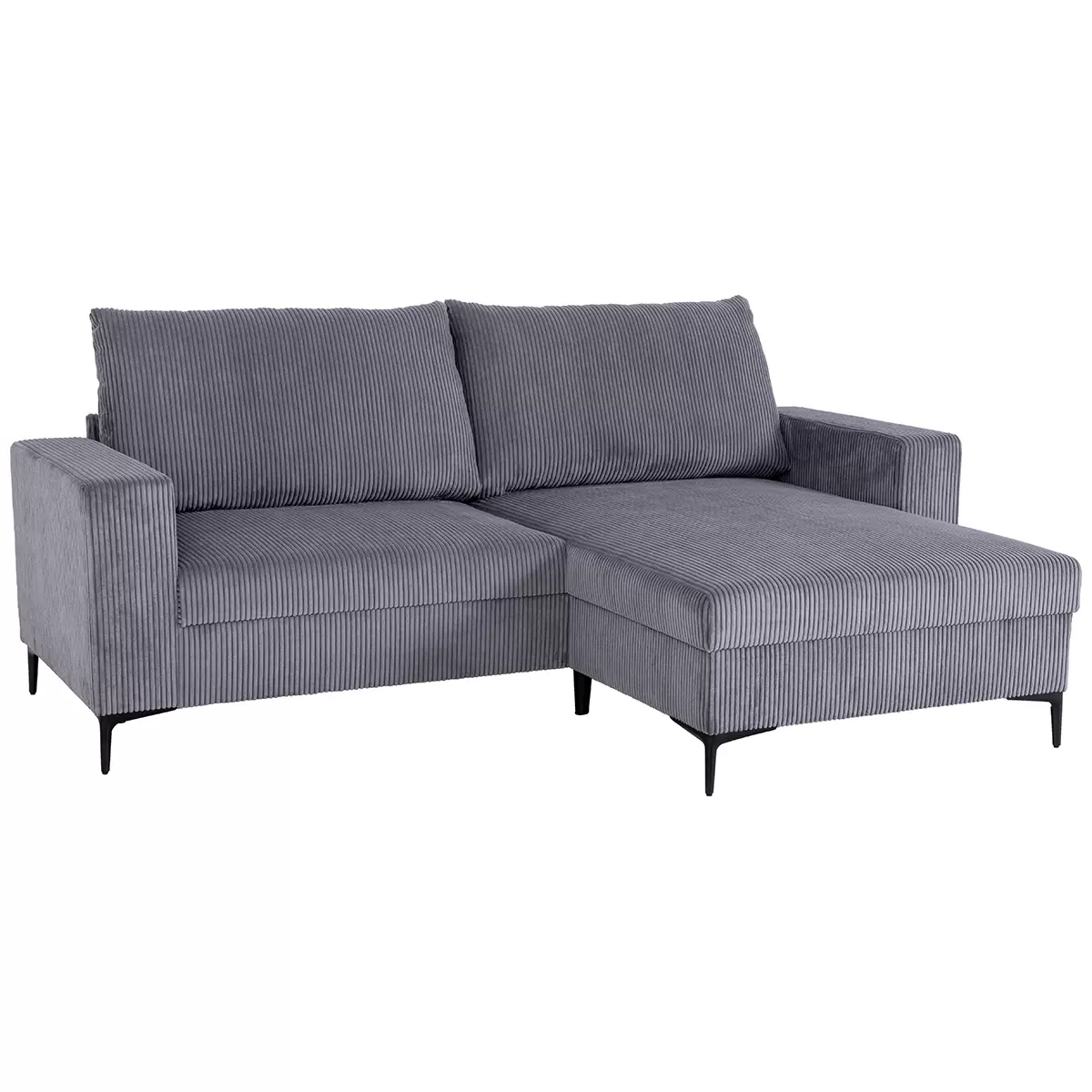 Ecksofa Toffee Anthrazit
