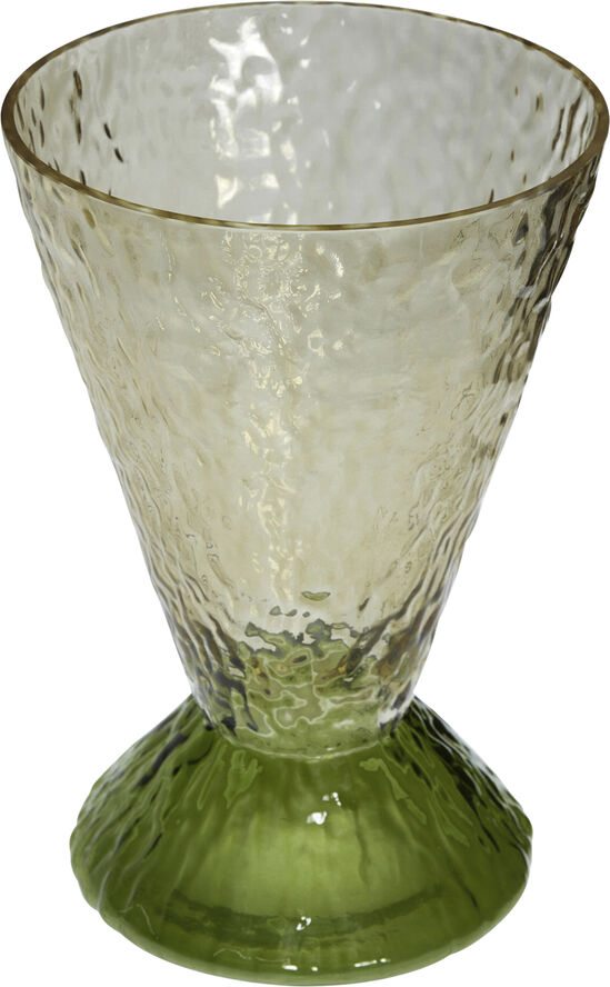 Hübsch Abyss Vase Mørkegrøn/Brun Brown,dark green