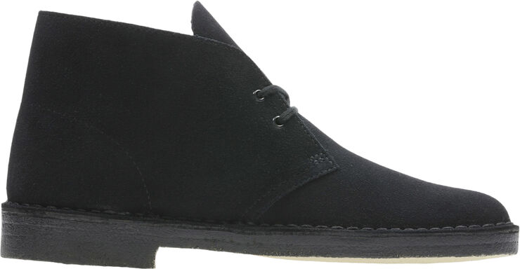 Clarks Originals Desert Boot Black Sde, G, 7 Black suede