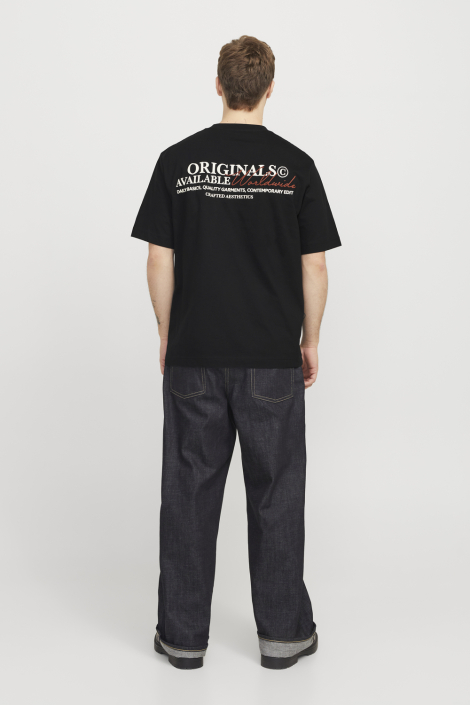 Jack & Jones zwarte heren t-shirt