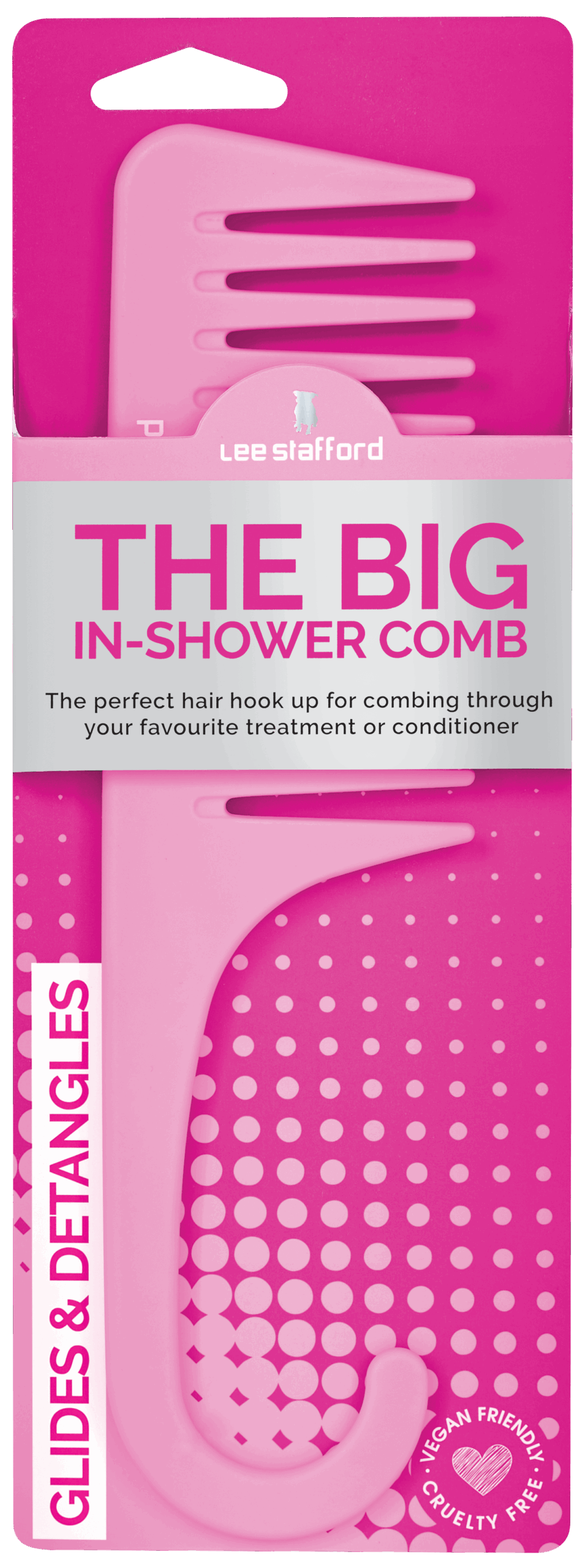Lee Stafford The Big In-Shower Comb (1 stuk)
