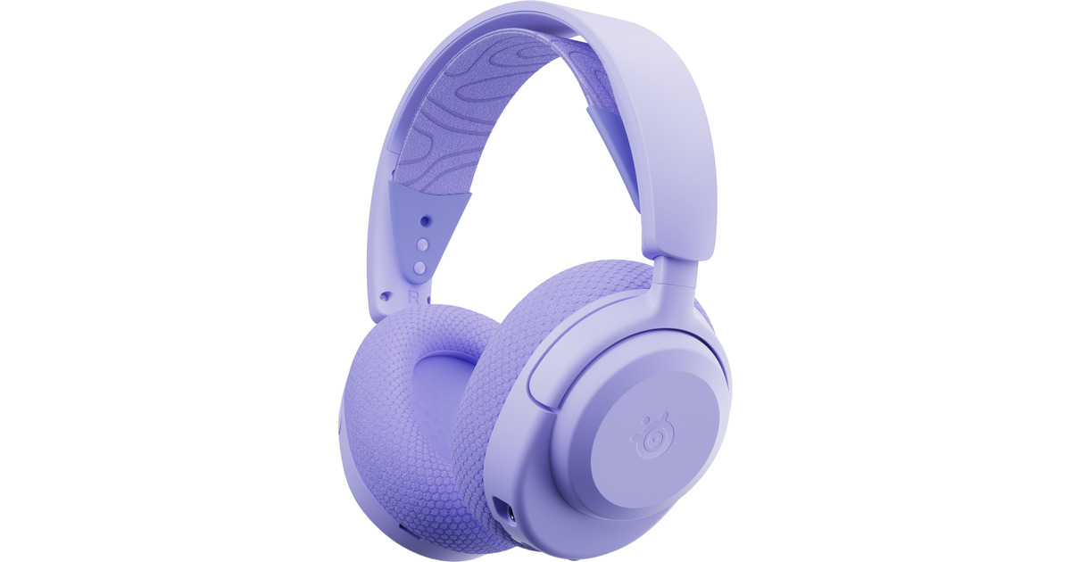 SteelSeriesArctis Nova 3X Wireless over-ear gaming headset  (Lavendel, 2.4 GHz / Bluetooth 5.3, Pc, Xbox Series X|S, Xbox One, Switch)