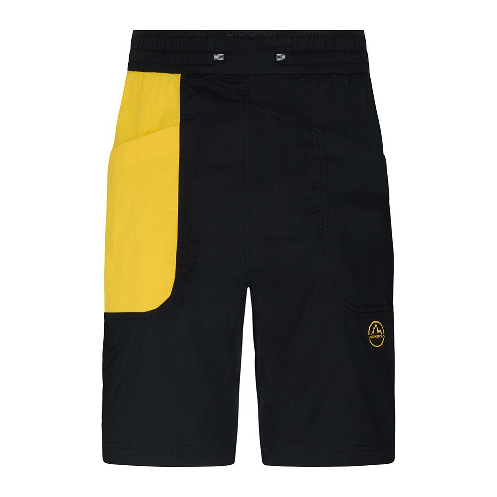 La Sportiva BLEAUSER - Short Homme black/yellow