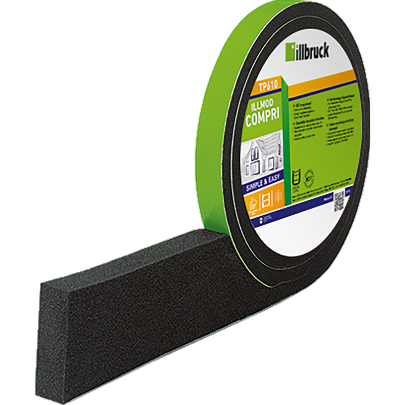 Illbruck TP610 Illmod schuimband komo-keur 10mm/voeg 1-2mm/12,5m