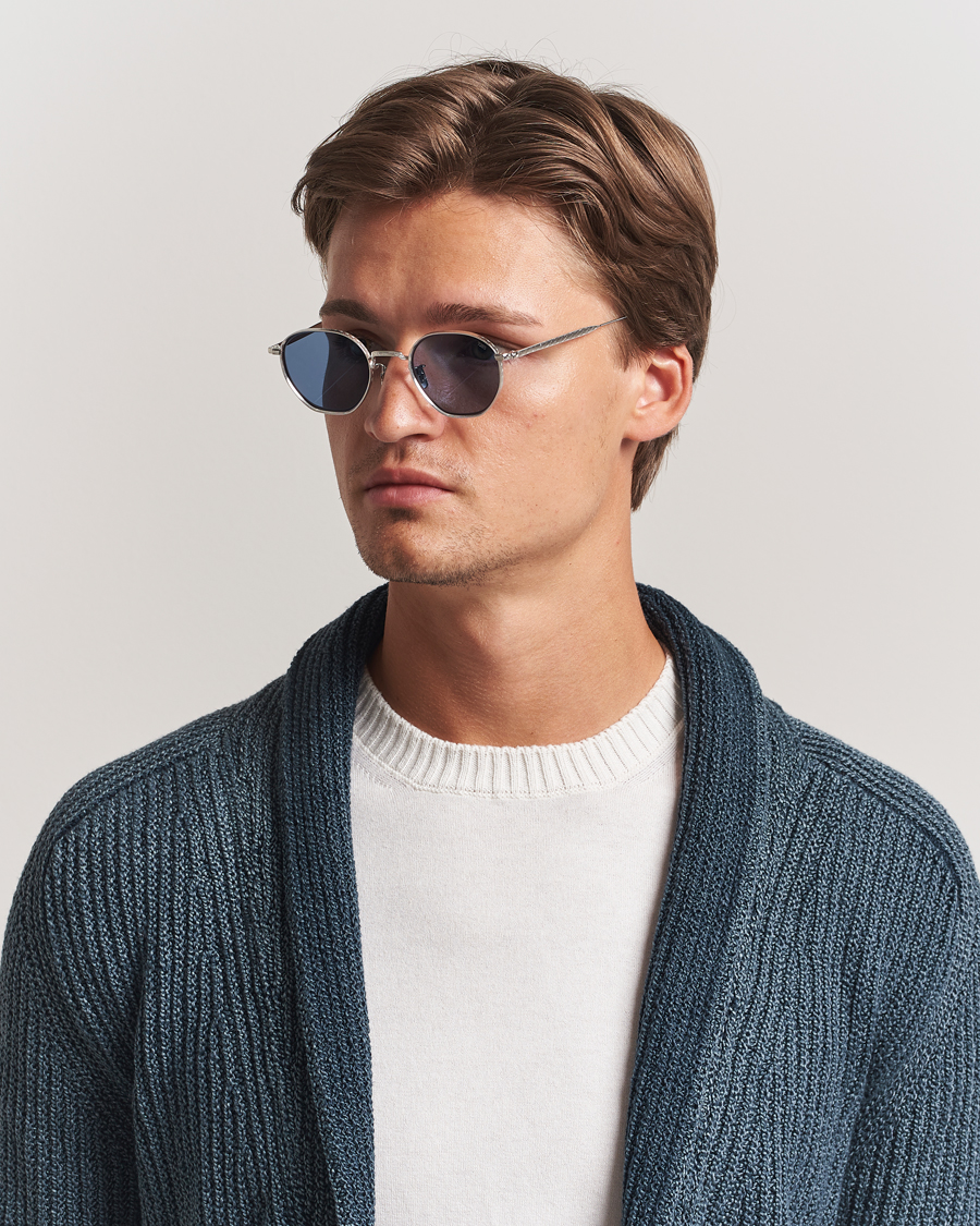 Eyevan 7285 163 Sunglasses Silver