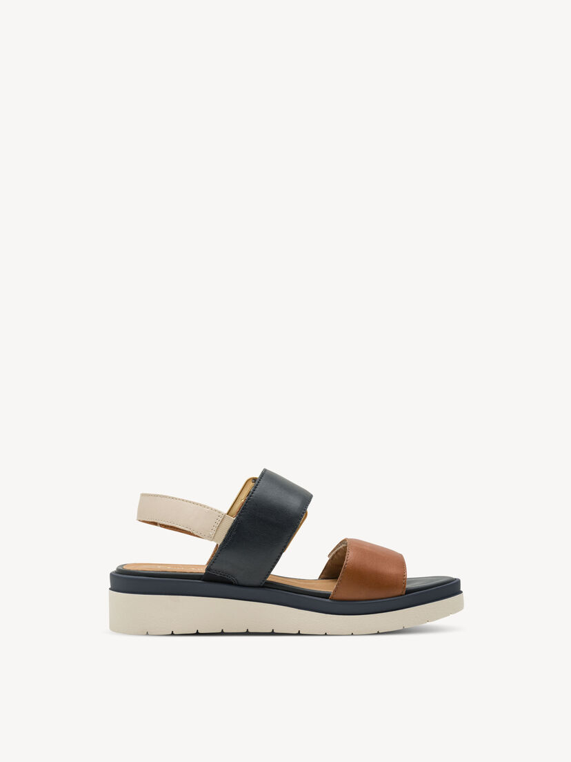 Leren Sandaaltje - blauw