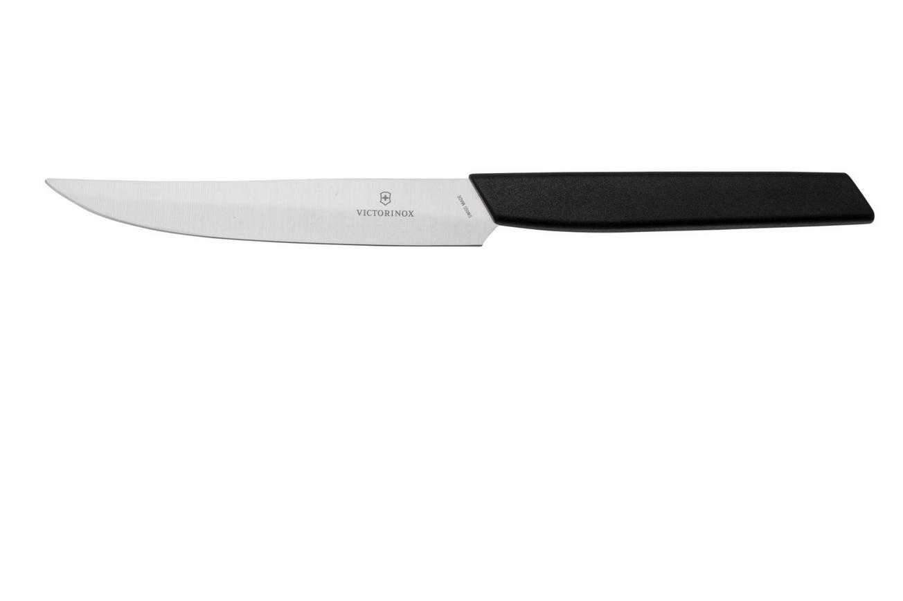 Victorinox Swiss Modern 6.9003.12 steakmes 12 cm, zwart